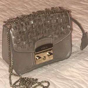 Very unique Furla Chain Cross Body Purse